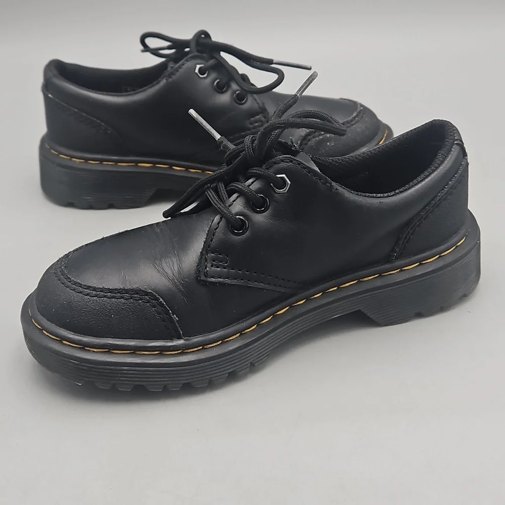 Dr. Martens 1461 Oxford - Kids' size 12 toddler Black Overlay